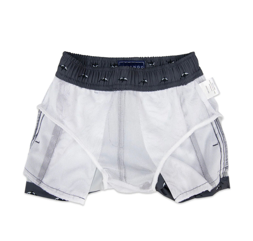 Orca Charcoal Quick Dry Swim Board Shorts - Select Size