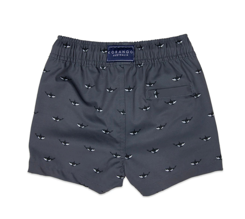 Orca Charcoal Quick Dry Swim Board Shorts - Select Size