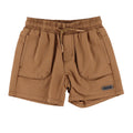 Brown Boys Bermuda Shorts