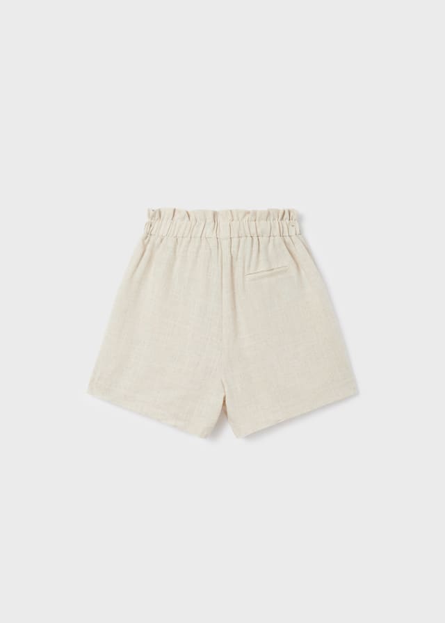 Linen Girls Shorts - Select Size